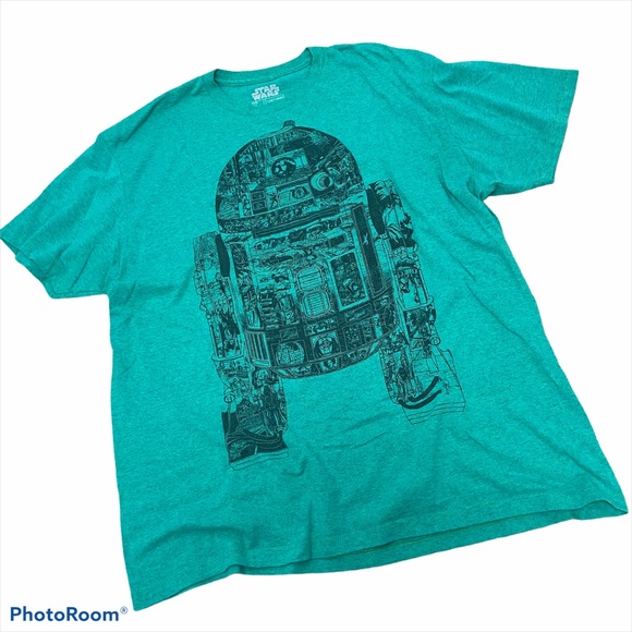 Star Wars Epic R2-D2 Panel Graphic T-Shirt XL